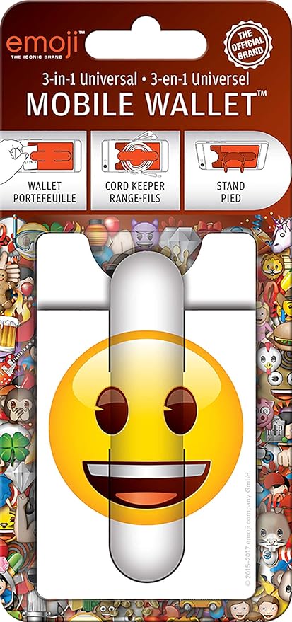 Amazon Com Trends International Emoji Smile Mobile Wallets Toys Games