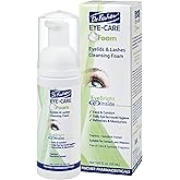 Dr. Fischer Tea Tree Oil Eyelid Cleanser - Eye Lid Scrub and Wash - Gentle Eyelash Foam Tear Free