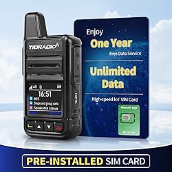 TIDRADIO TD-M15 Global Rapid Walkie Talkies 4G POC