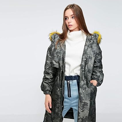 Doudoune poilu Clearance