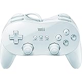 Wii Classic Controller Pro - White (Renewed)