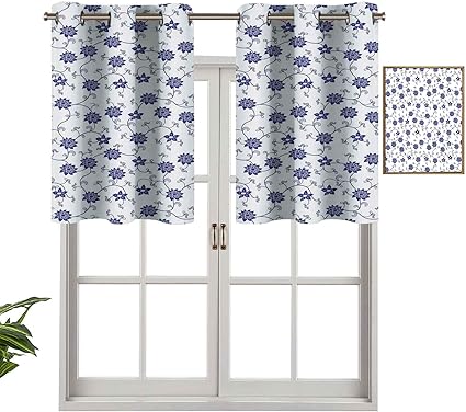 Hiiiman Cortinas opacas con aislamiento térmico para decoración del