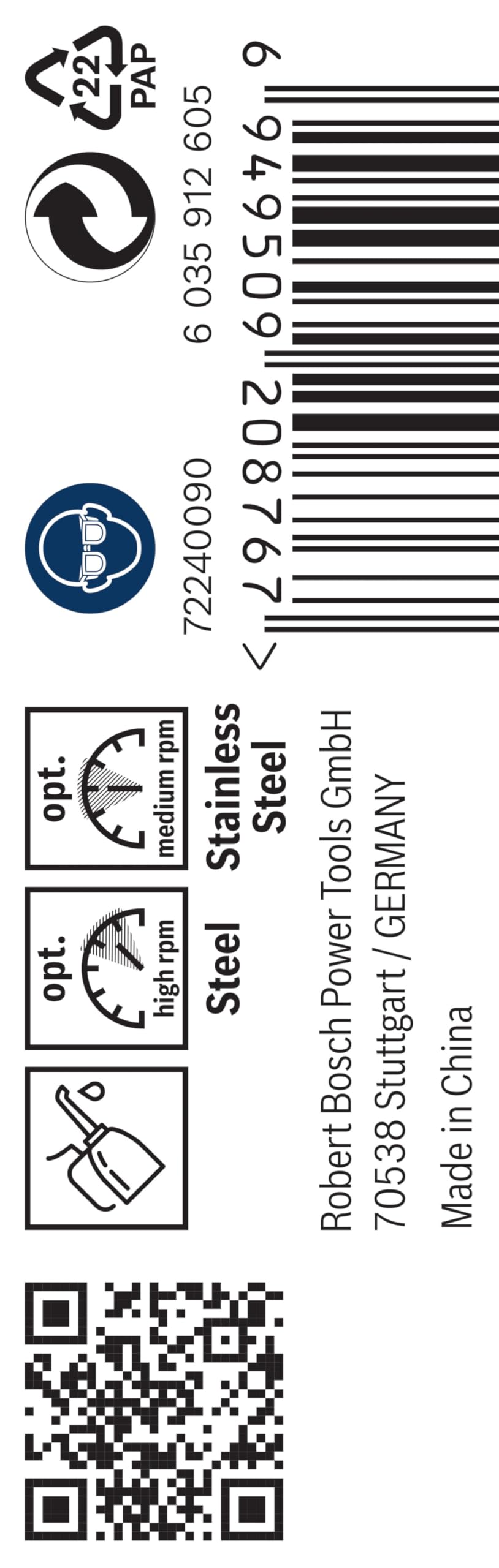 Bosch Professional 2608588092 – Metall Co Bohrer, DIN 338 3,8 x 43 x 75 mm (Pack 10) 4