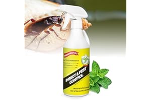 HYWEAN 16 oz Peppermint Oil to Repel Mice and Rats, Rodent Repellent Peppermint Oil Spray for Bugs, Mouse, Roaches, Spiders, Ants, Flying Insects and More, Concentrated Formula for Powerful Protection