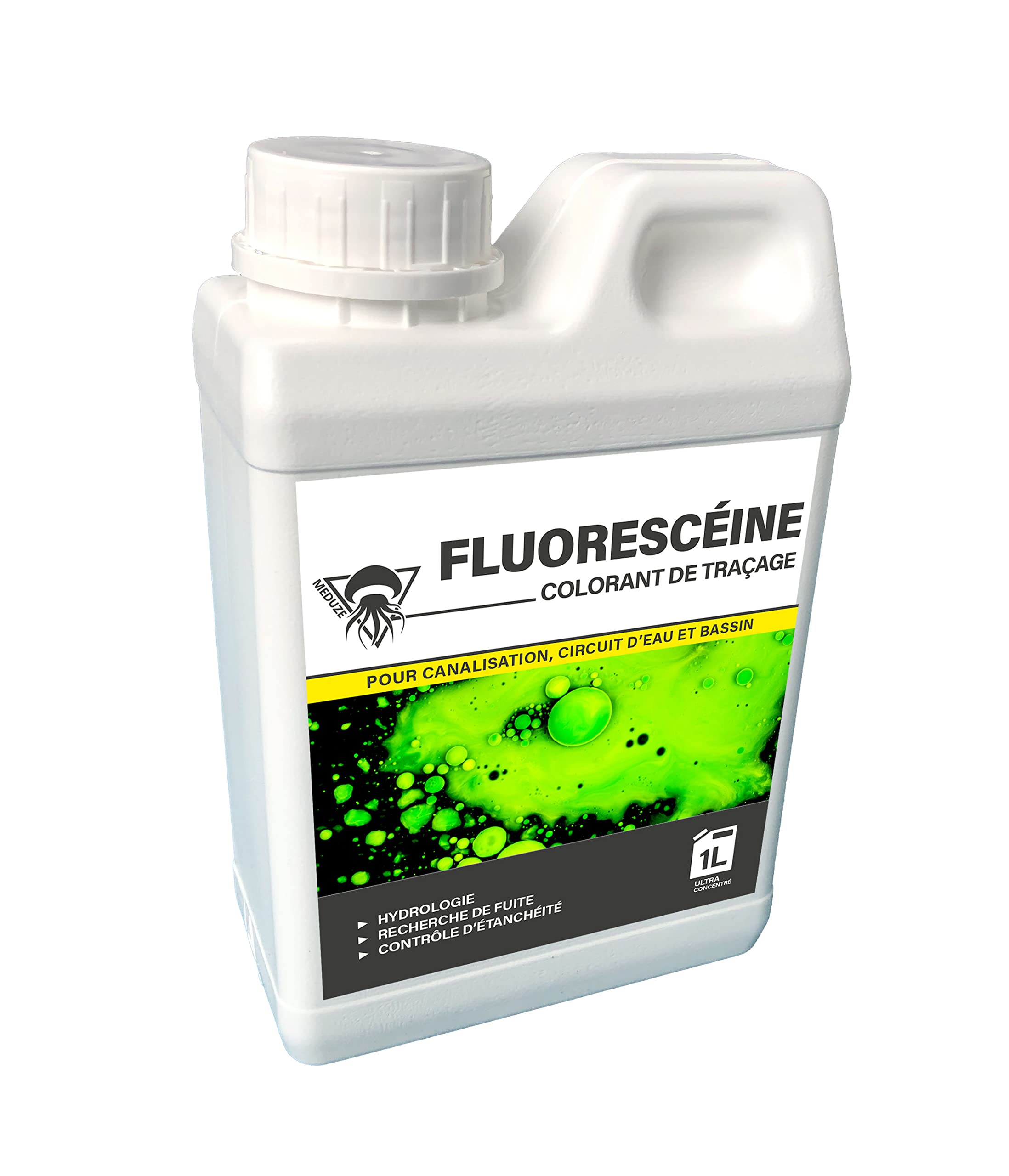 Méduze - Fluorescein Ultra Concentrated Tracer 1L with Dosing Cap