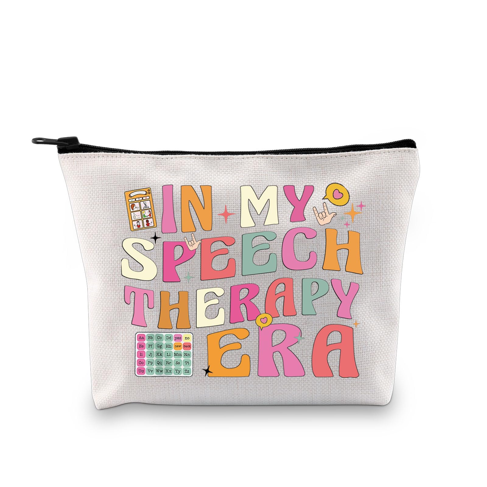 LEVLO Speech Therapist Gift Makeup Bag (Speech Therapy 1 2UK)