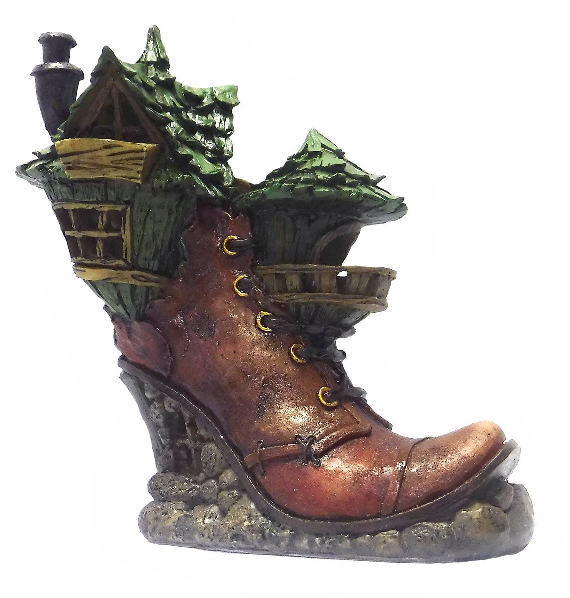 Miniature Ladies Boot Fairy House