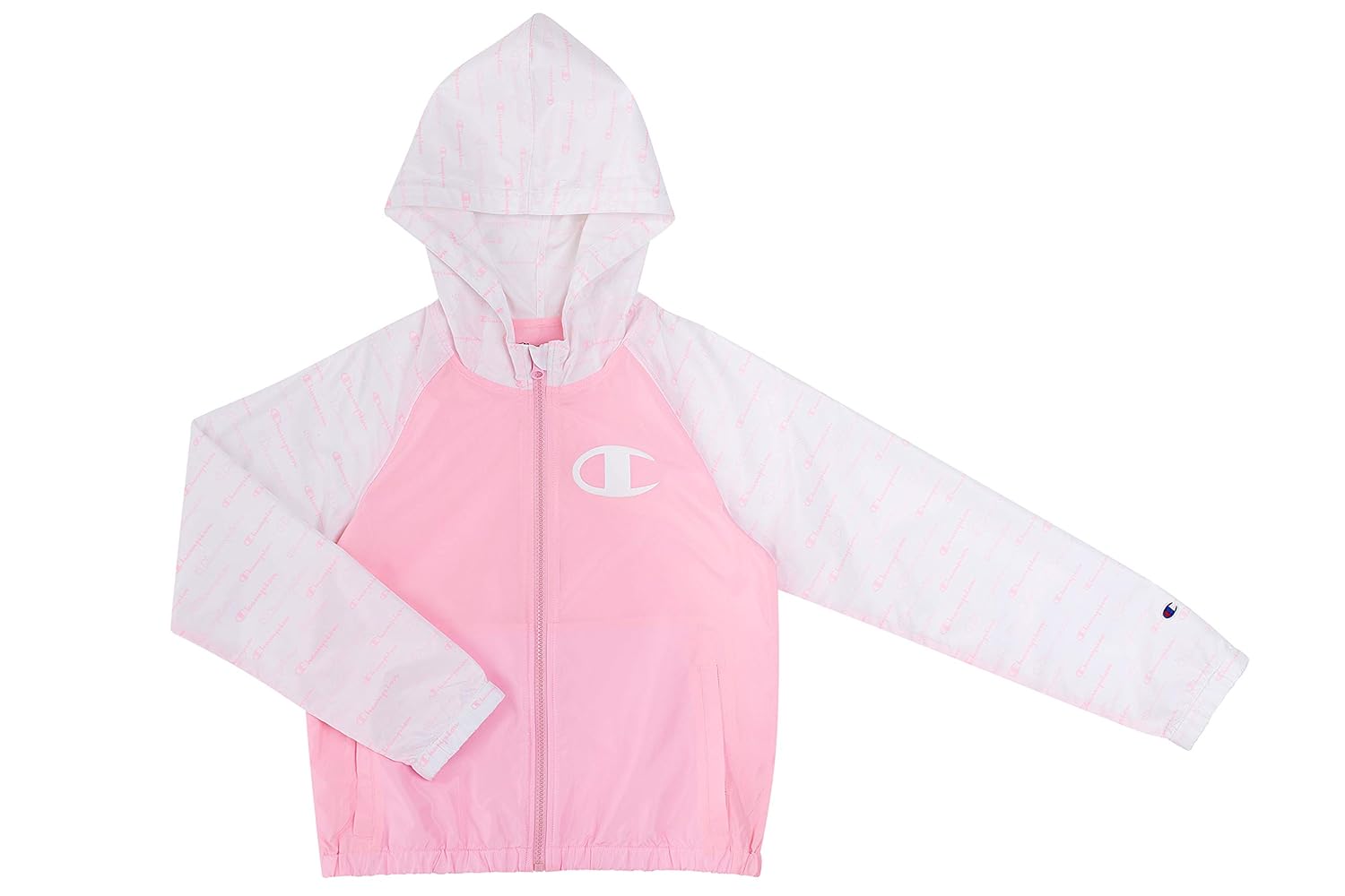 champion jacket kids pink