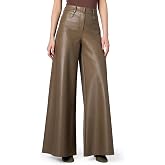 Norma Kamali Women's Elephant Faux Leather Jeans