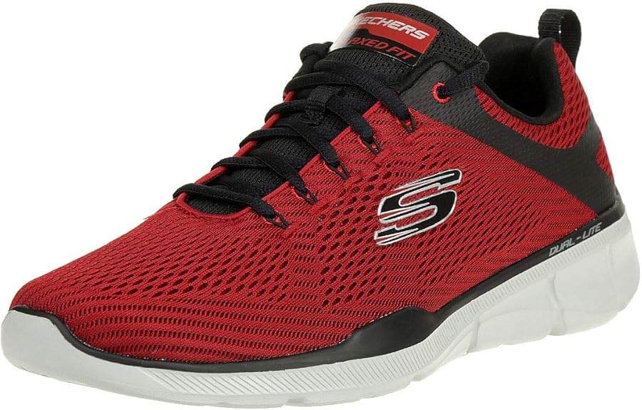 Skechers Equalizer 3 0 メンズスニーカー レッド レッドブラックrdbk 46 Eu シューズ バッグ Amazon