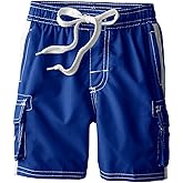 Kanu Surf Boys' Barracuda Quick Dry UPF 50+ Beach Swim Trunk