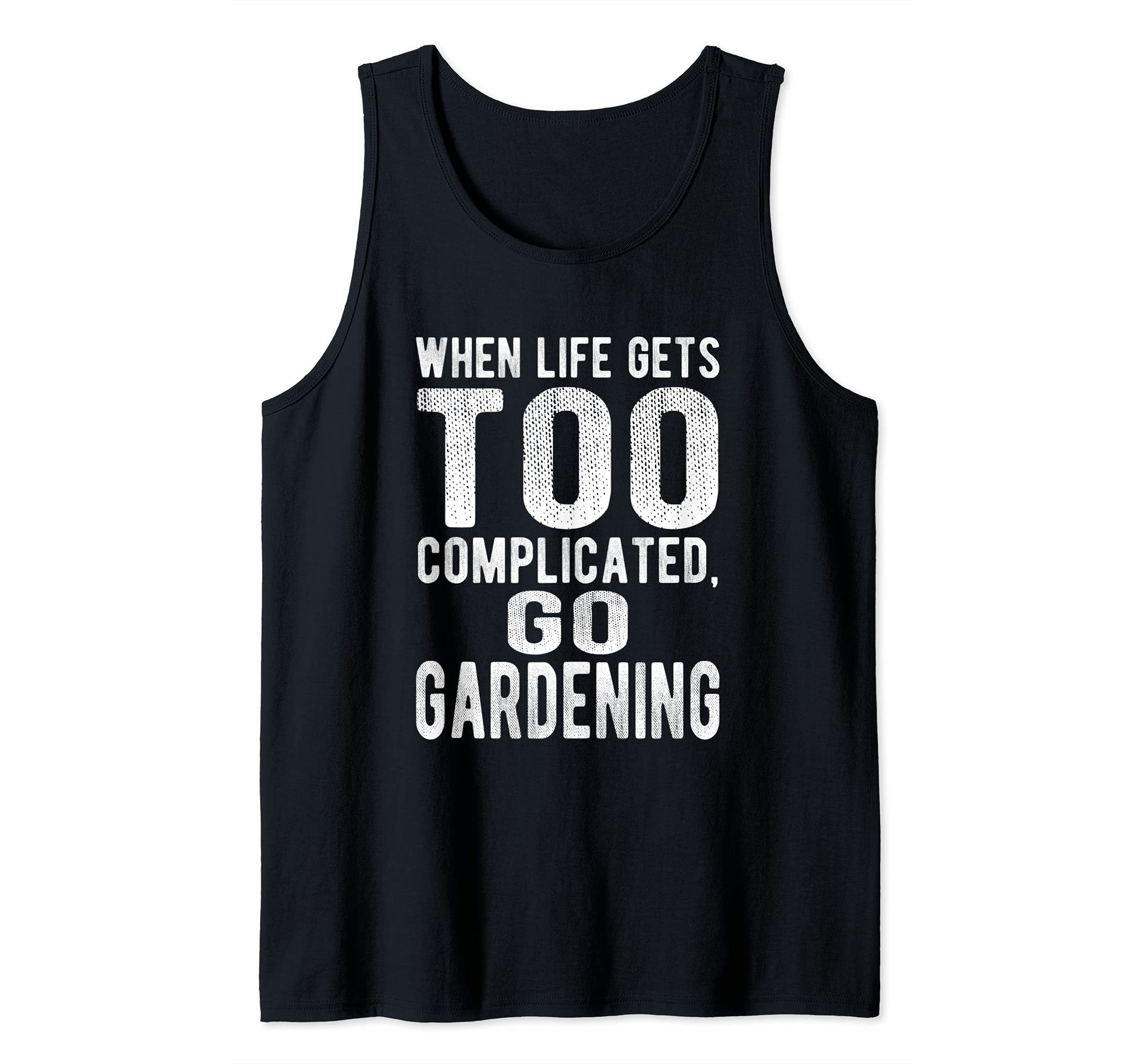 Unique Funny Gardening Themed Tank Top