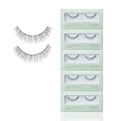 EYEME Eyelash NO.37 – 5 Set Pack, Short Natural