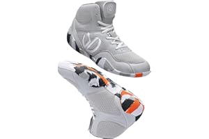 Men's Wrestling Shoes with Lightweight,Sdtdid Boxing Shoes Made of Micro Suede for Gym,Powerlifting,Bodybuilding,Training Etc