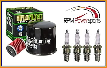 Amazon Com Rpm Suzuki Gsxr750 750 96 05 Gsxr600 600 97 03 Tune Up Kit Oil Filter Spark Plugs Automotive