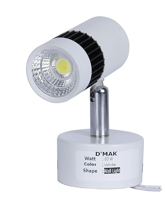 Happy Selling Brings White 3 Watt White Adjustable 180� LED Cob Spotting Wall Track Light (Cob Focus/Decorative Spot Light) | Track Light | | led spot Track Light | | Focus Track Light | {Set -01}