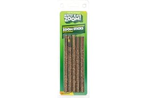KITTY KA-ZOOM Zoom Sticks - Silvervine Sticks Covered in Silvervine Fruit | Dental Support Chew for Cats | High Potency Natur