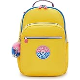 Kipling Women's Seoul Fc 15" Laptop Backpack, Durable, Roomy with Padded Shoulder Straps, Built-In Protective Sleeve