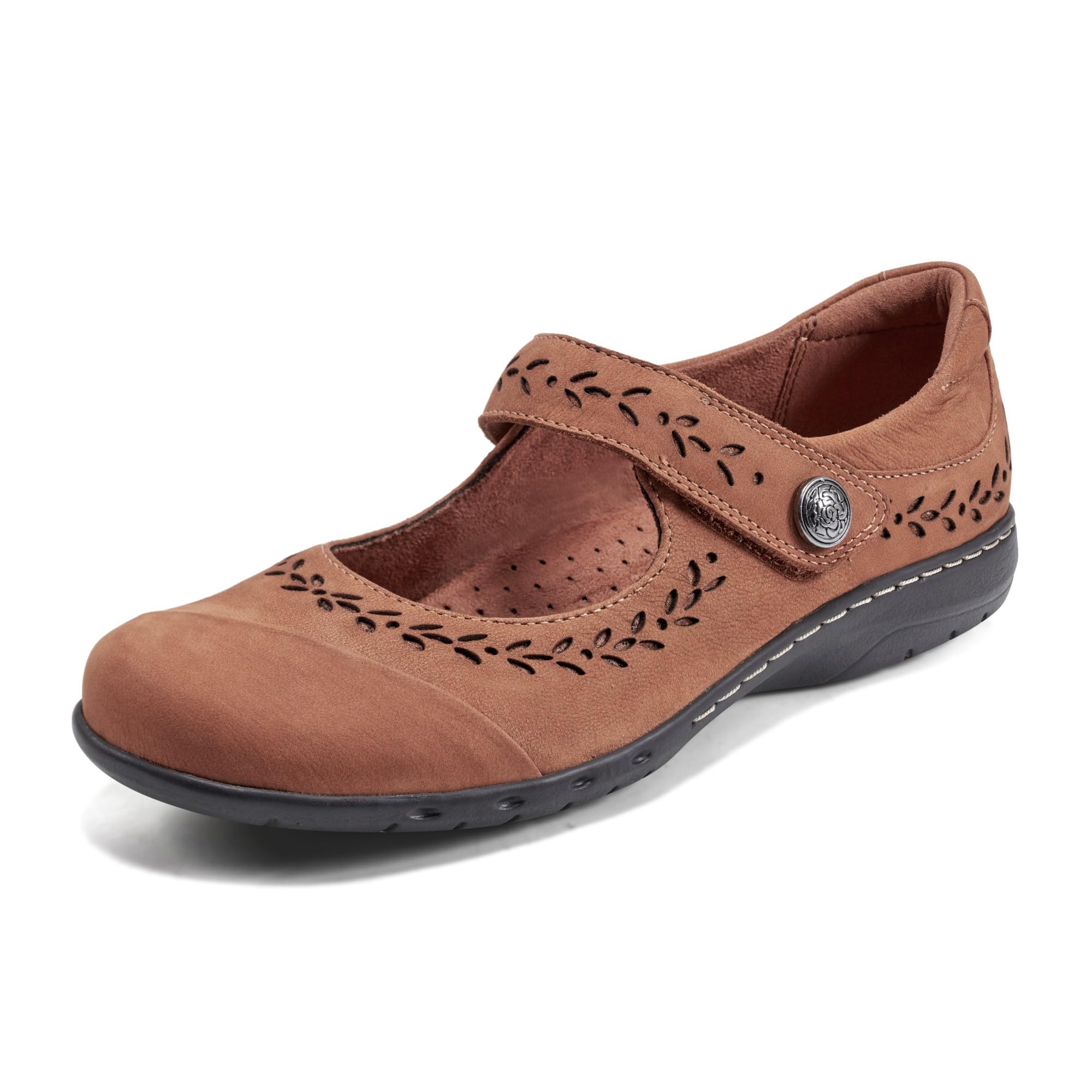 Cobb Hill Womens Perry Medium Natural Leather 6.5 Wide