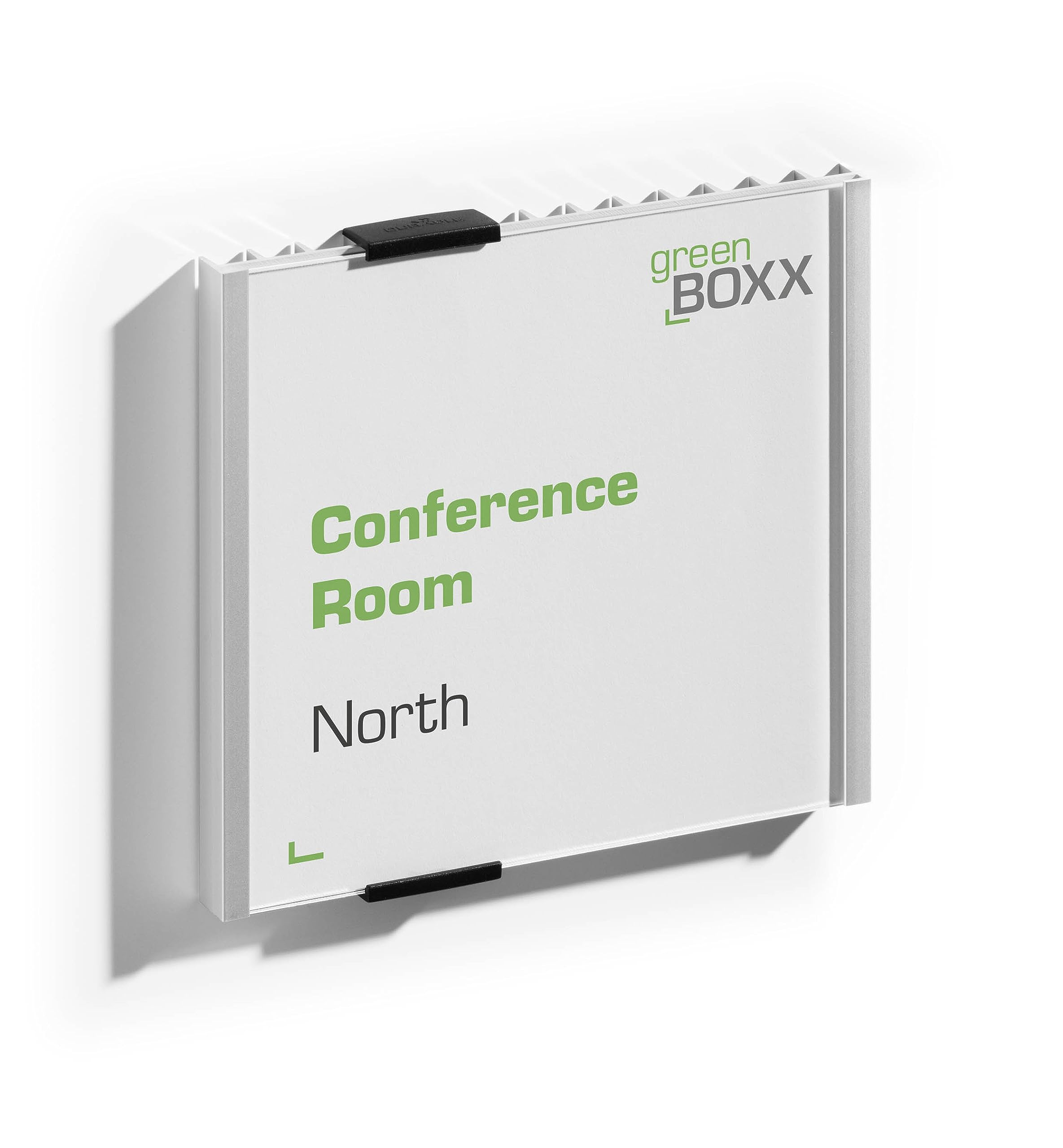 Durable Information Sign 149 x 148.5 mm Silver, Door and Wall Sign, Includes Fittings, Ideal for Offices, Hotels, Public Buildings, etc. — image 1