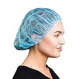 SAFEKO Unisex Polypropylene Bouffant Caps, 100
