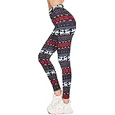 Century Star Women's Printed Yoga Leggings - High Waisted, Workout, Gym,Sports, Soft