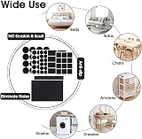 Yelanon Felt Furniture Pads 56Pcs Self Adhesive Black 25/50 mm view 4