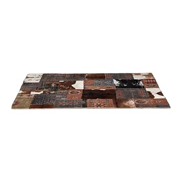 Kare Design 35106 Teppich Square Mix It Brown Amazon De Kuche
