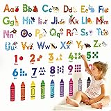 DECOWALL DS-8044 Animal Alphabet Numbers Colour
