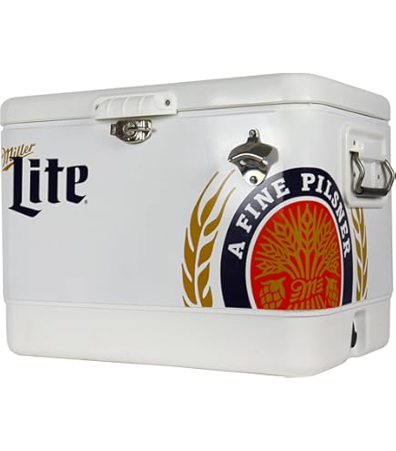 Amazon.com: Miller Light Ice Chest Cooler - 85 Can Ice Box