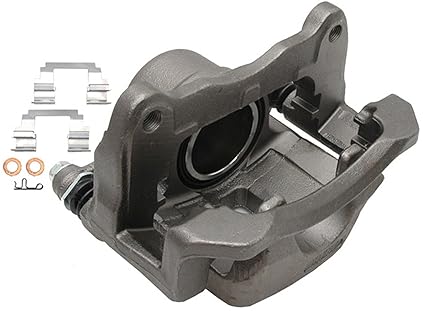 Disc Brake Caliper-Friction Ready Non-Coated Front Left ACDelco Pro Brakes Reman