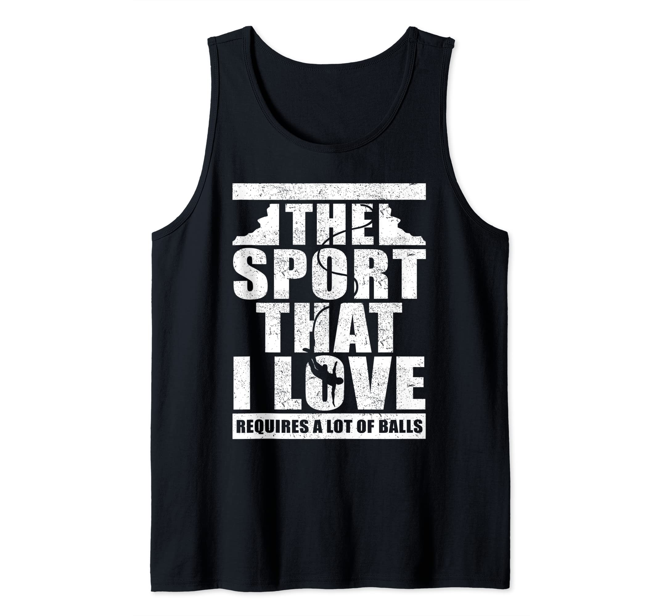 BUNGEE JUMPING - I love Bungee Jumping Tank Top