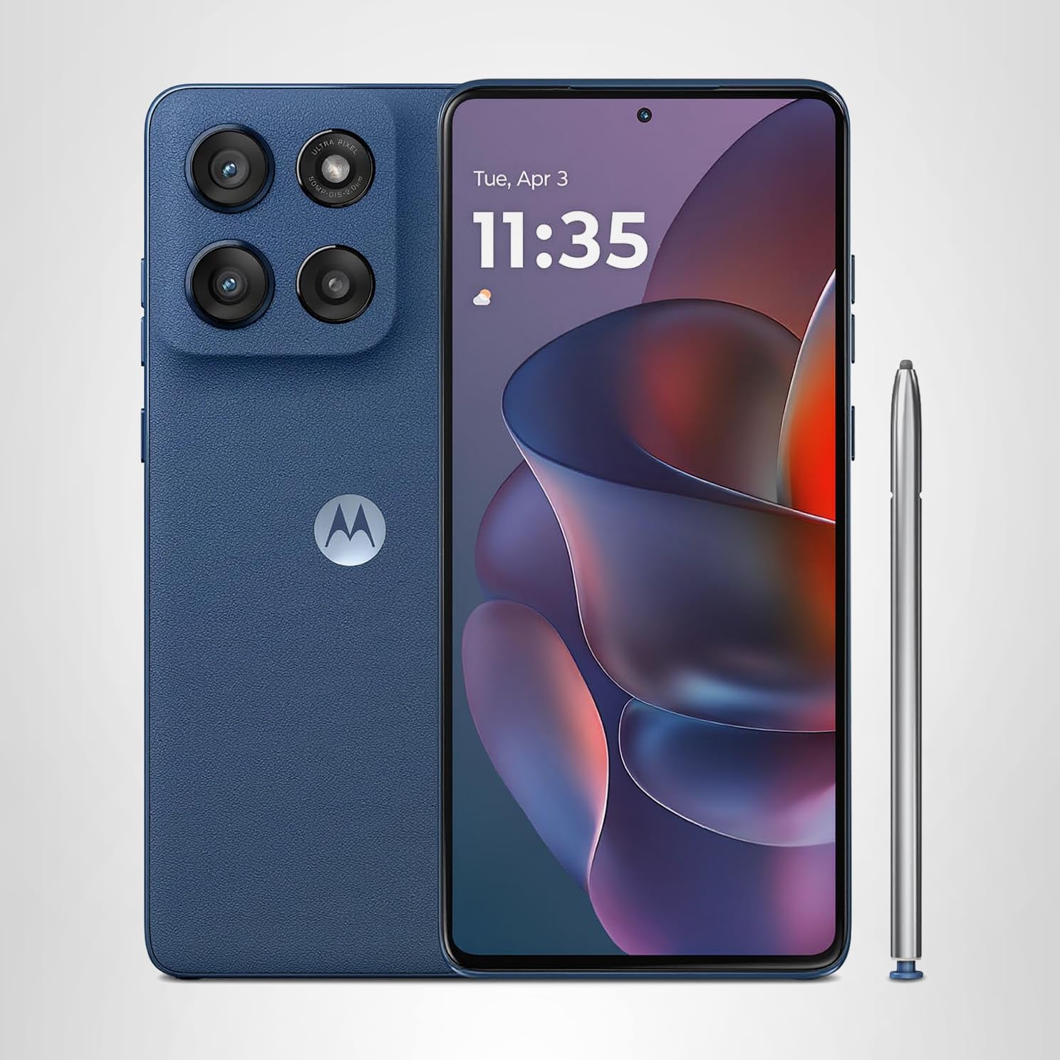 Motorola Moto G Stylus - 2025 | Unlocked | Made for US 8/256GB | 50MP Camera | Pantone Gibraltar Sea