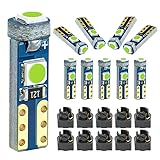 DODOFUN Ice Blue T5 37 74 LED Bulb with Twist Lock