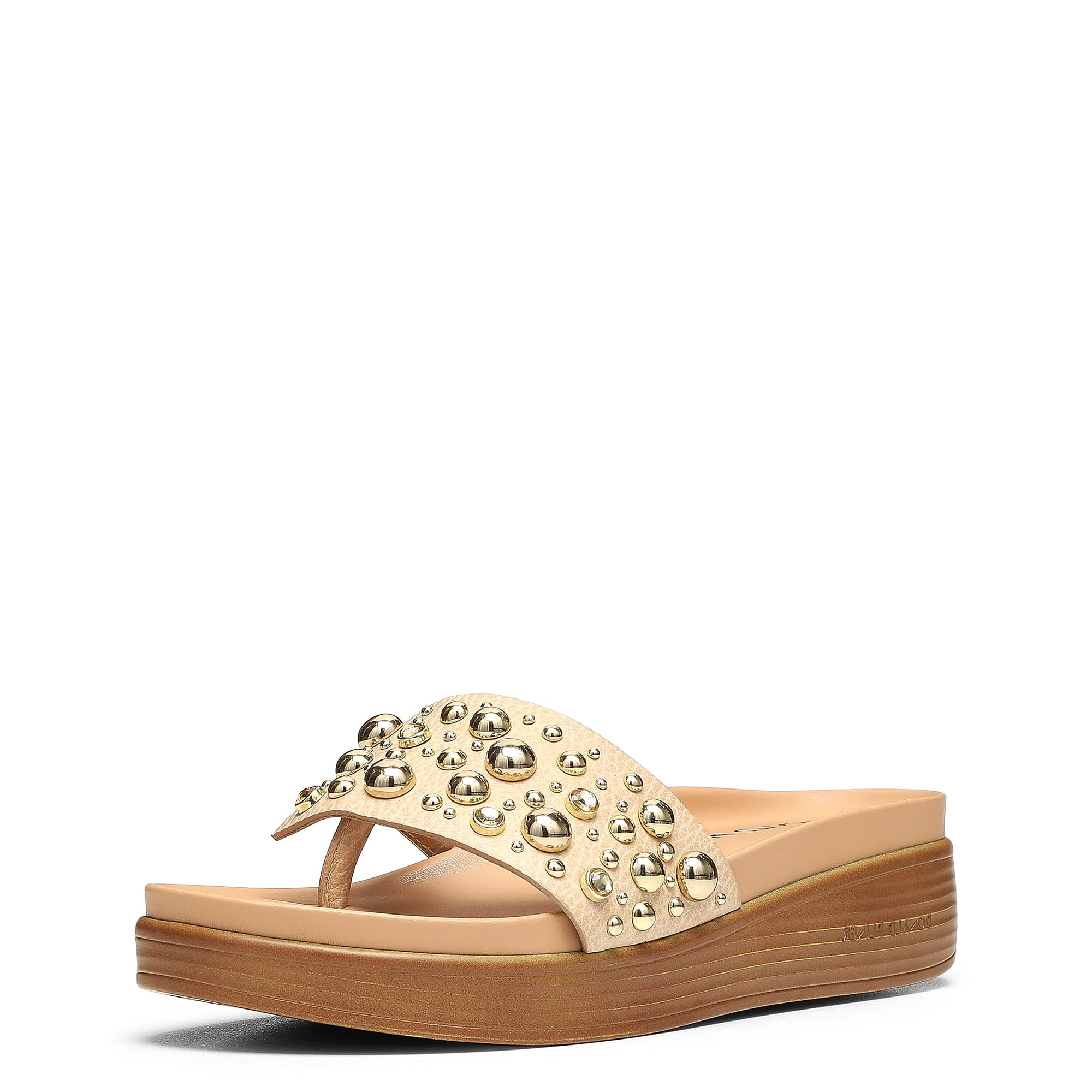 Donald Pliner Women’s Slide Sandal, Sand, 9
