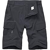 Toomett Mens Cargo Shorts Quick Dry Stretch Work Fishing Lightweight Breathable Outdoor Shorts for Hiking Tactical
