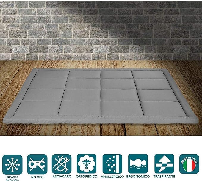 EvergreenWeb - Matelas de futon Double 160X190 CM Pliant et Enroulable EvergreenWeb - Matelas de futon Double 160X190 CM Pliant et Enroulable