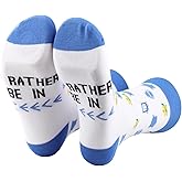 PXTIDY 2 Pairs Greece Inspired Socks Greece Travel Gift I'd Rather Be In Greece Socks Greece Pride Gift Greece Lover Gift