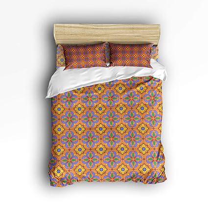 Toys Games Queen Area Red Tribal Ethnic Style Mandala Floral