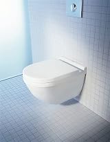 Duravit Starck 3 Toilet Seat Soft Close Urea Thermoset White Hinges view 7