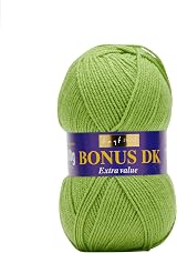 Sirdar Hayfield Bonus DK Fern Green 603 100g Double Knitting Yarn