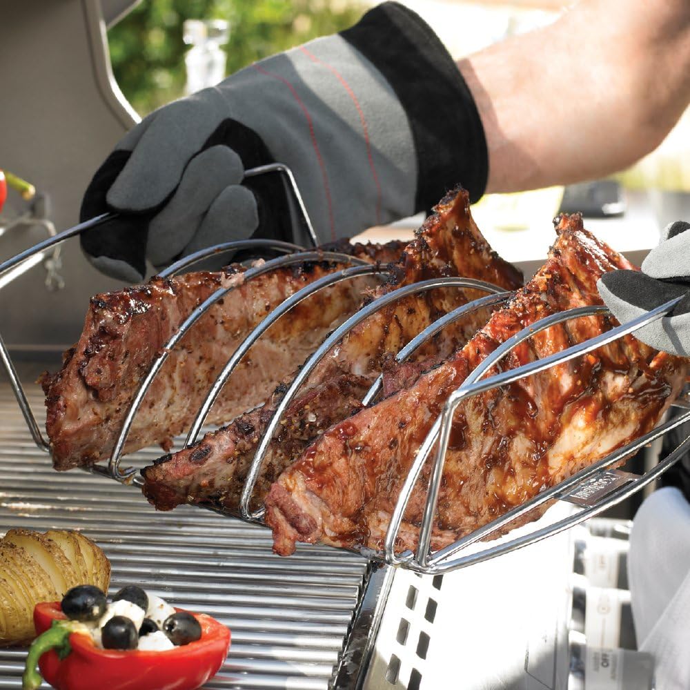 Weber 6469 Original Rib and Roast Holder: Kitchen & Dining