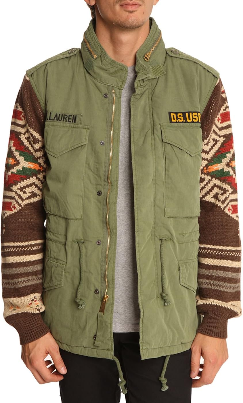 denim and supply military jacket mens