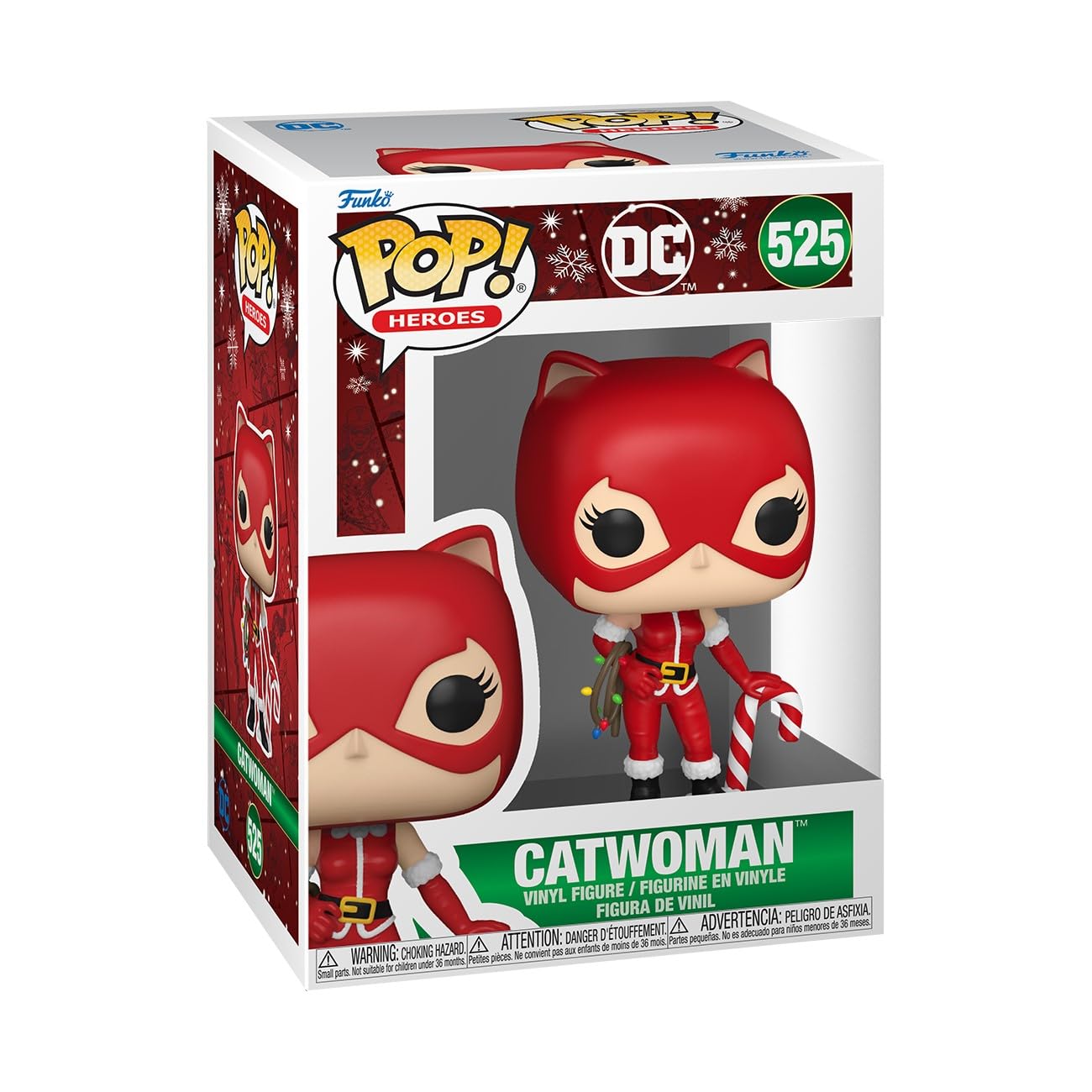Funko Pop! Heroes: Holiday '24 – Catwoman - DC Comics - Collectable Vinyl Figure - Gift Idea - Official Merchandise - Toys for Kids & Adults - Comic Books Fans - Model Figure for Collectors