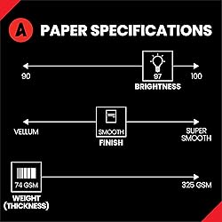 Accent Opaque White Printer Paper, 11” x