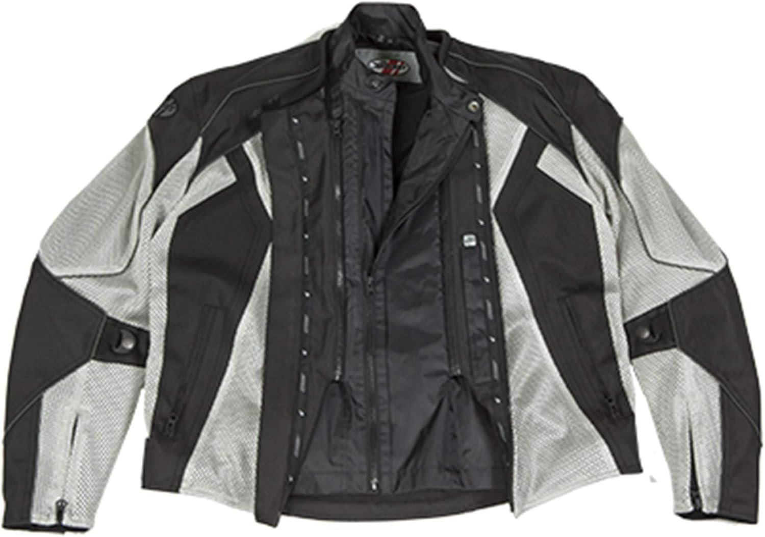 Joe Rocket Men’s Phoenix 6.0 Black Mesh Armor Jacket: Clothing