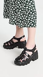 Melissa Megan Platform Jelly Heels for Women - The