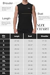 Cakulo Mens Sleeveless Muscle Workout Shirts Quick