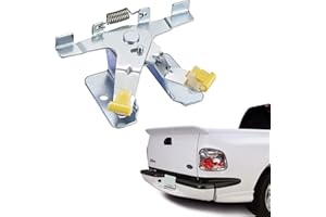 E-Vniko Tailgate control Latch E7TZ9943170A Compatible with 1987-1996 Ford F150 F250 F350 Super Duty 1987-1996 Tail Gate Replacement Rear Liftagte Latch Lock Actuator E7TZ-9943170-A