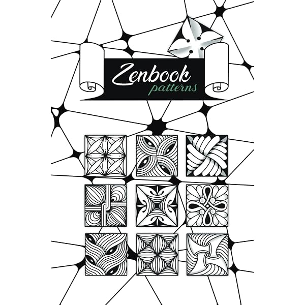 Zenbook 2: A Smart Sketchbook with 100 Blank Abstract Templates